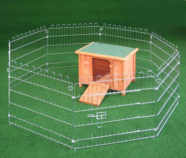 Pet-Star Freigehege HOPPEL XL inkl. Schutznetz