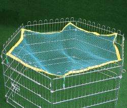 Pet-Star Freigehege HOPPEL inkl. Schutznetz