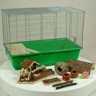 Pet-Star Hamster-/Mäusekäfig GREEN LINE 4