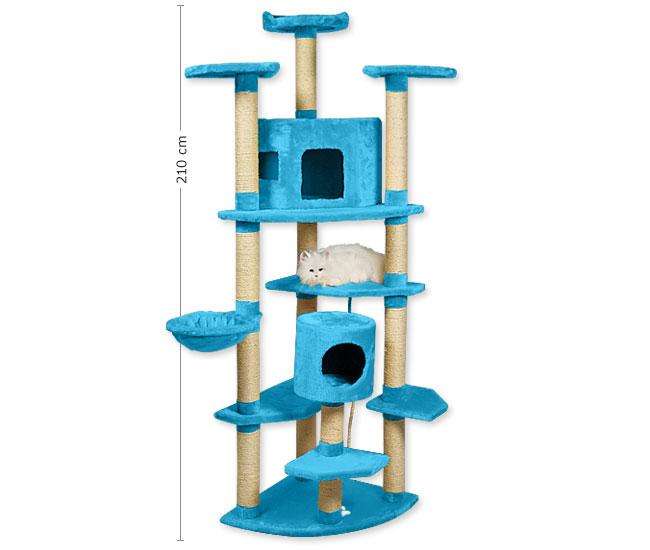 Pet-Star Kratzbaum JOSCHA - Hellblau