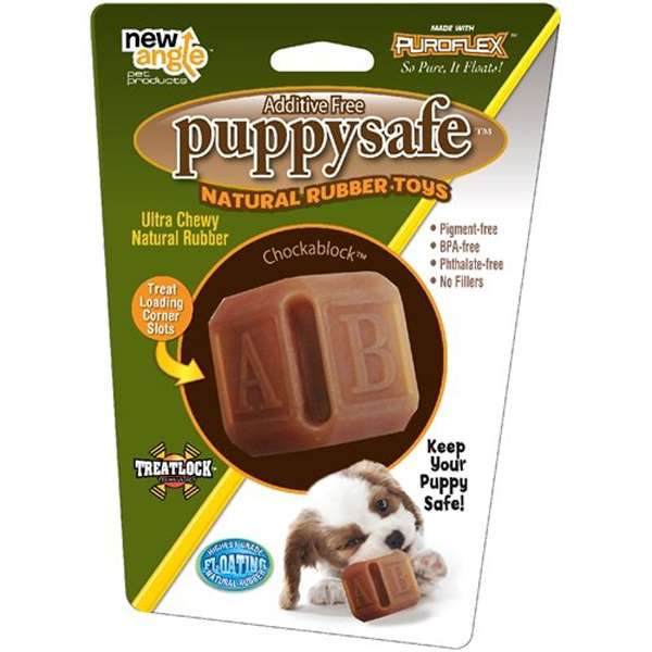 New Angle PuppySafe Chockablock aus 100% natürlichem Kautschuk