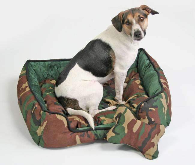 Pet-Star Bett/Kissen VIRGINIA, 72 cm, Camouflage