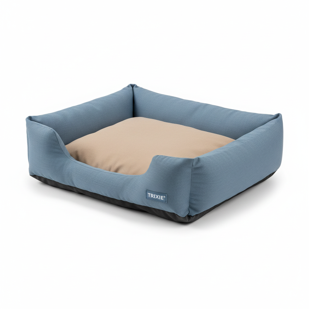 Trixie Bett Pyra Blau/Beige Hauptansicht