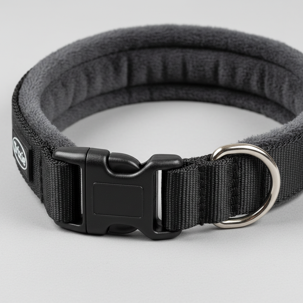 Trixie Experience Halsband Schwarz L-XL Detail