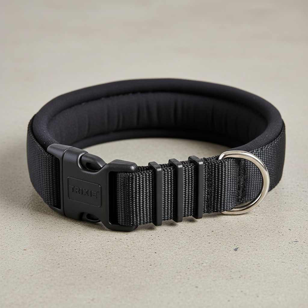 Trixie Experience Halsband Schwarz XS-S Detail