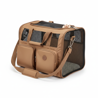 Trixie Tragetasche Samira Braun-Beige Groß Produktbild