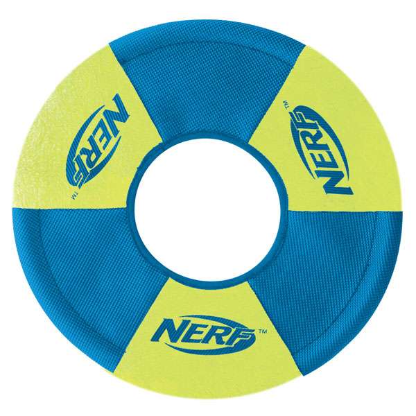 NERF DOG Ultraplush Trackshot Toss & Tug Ring