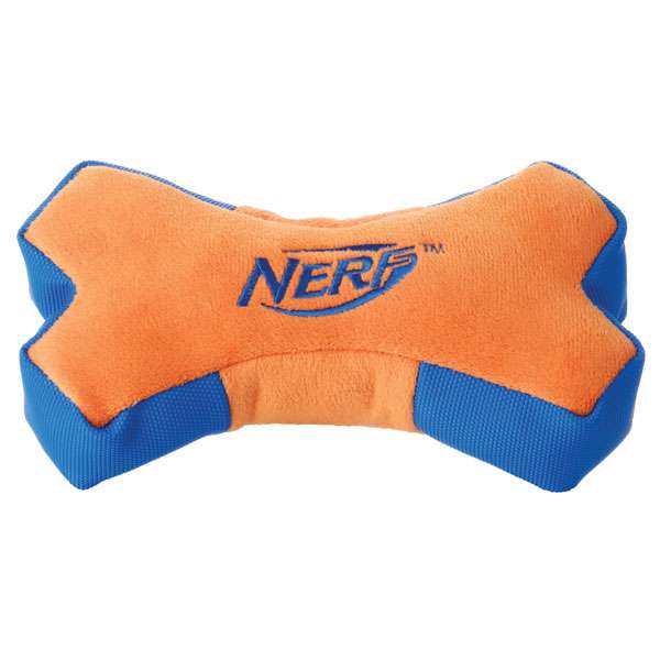 NERF DOG Ultraplush Trackshot Bone