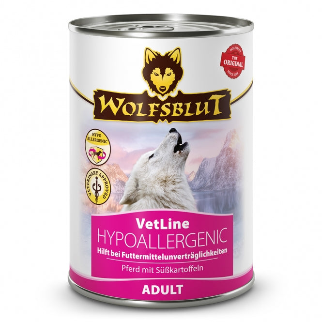 Wolfsblut Dose VetLine Hypoallergenic 395g