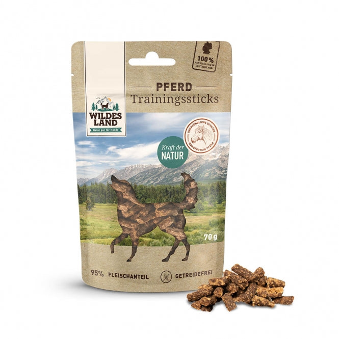 Wildes Land Softsnack Pferd 70g