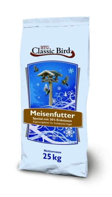 Classic Bird Meisenfutter SPEZIAL mit 30% Erdnüssen 25kg