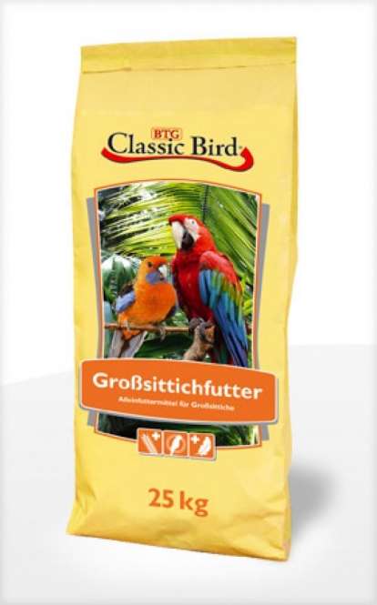 Classic Bird Großsittichfutter Hobby 25kg