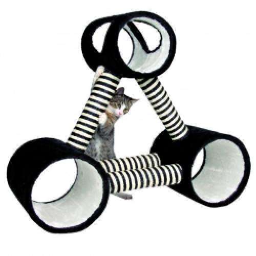 Trixie Kratz-Triangel Calvia - schwarz/weiß