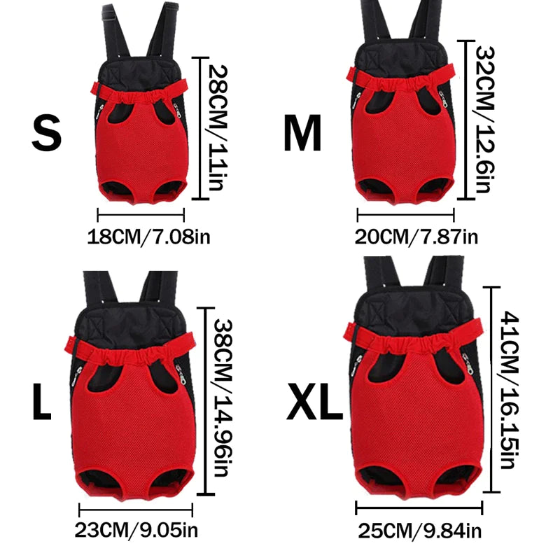 Bequemer Haustier-Rucksack für unterwegs